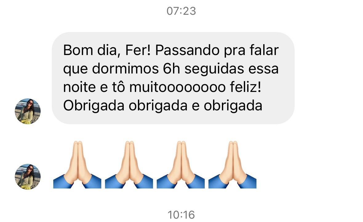 Depoimento de mãe: família dormiu seis horas seguidas